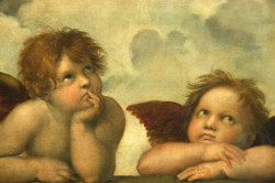 Thoughtful cherubs